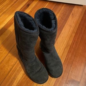 Tall Navy Blue Ugg Boots